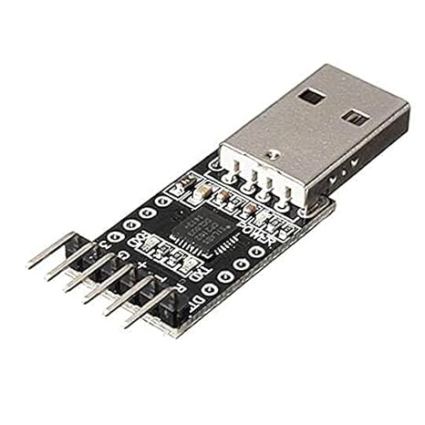 Usb Serial Module USB to TTL Serial Adapter Module (CP2102, 6-Pin, 3.3V/5V)